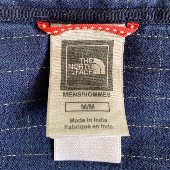 The north Face Dark Blue Long Sleeve Button Up - Picture 4 of 9